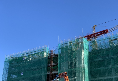 Tòa nhà W3 - Chung cư cao tầng West Sky - Phân khu NOXH tại Ecogarden đang nhanh chóng được hoàn thành.